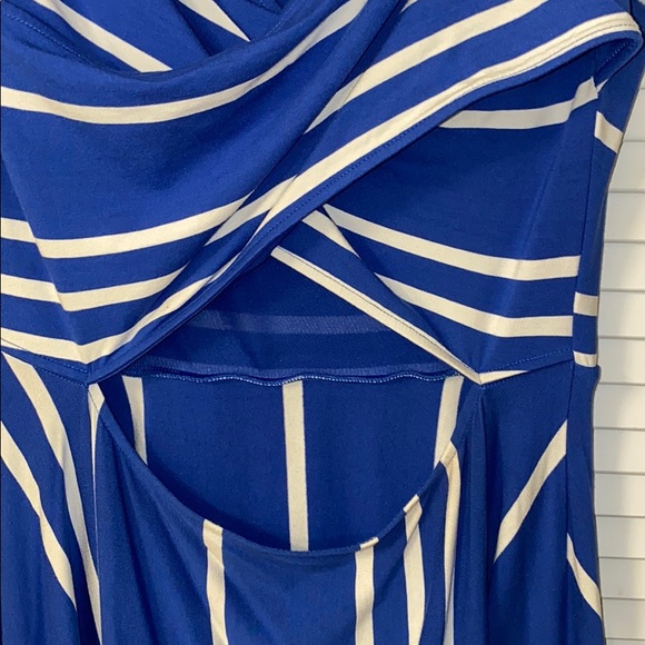 Ann Taylor Loft Striped Dress.  Size Medium - Picture 3 of 3